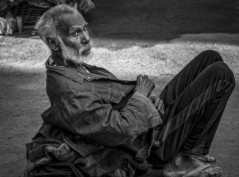 Black and white portrait - 68A3325